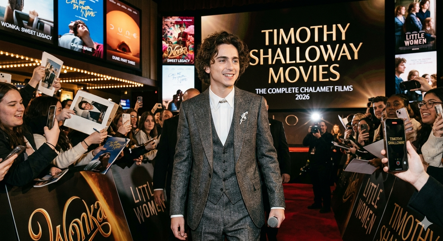 Timothy Shalloway Movies: Full List of Timothée Chalamet Films 2026