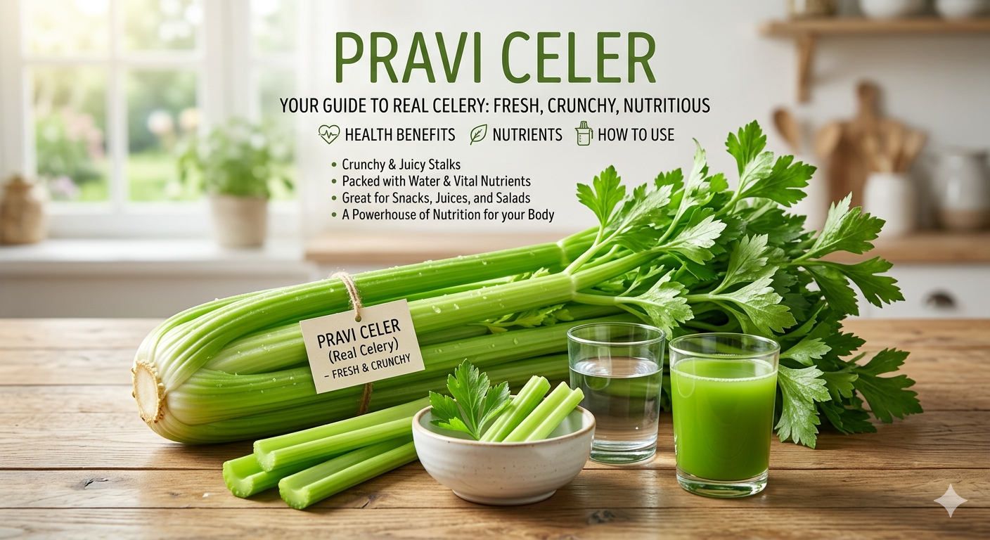 Pravi Celer: Health Benefits, Nutrients, and How to Use Real Celery
