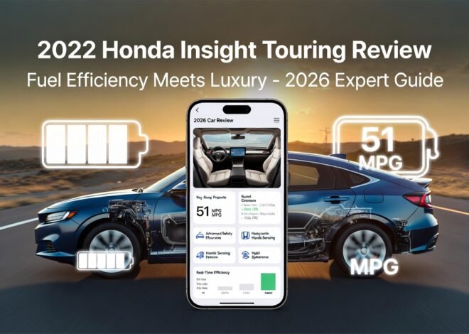 2022 Honda Insight Touring Review: Fuel Efficiency Meets Luxury