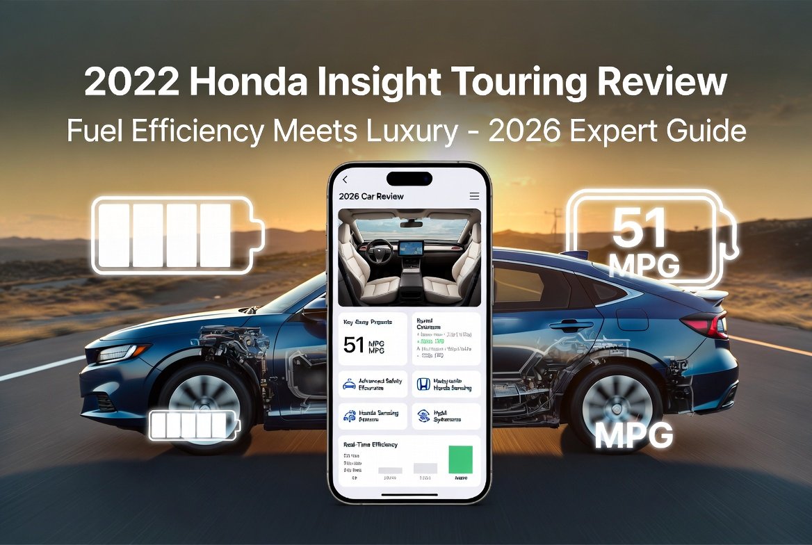 2022 Honda Insight Touring Review: Fuel Efficiency Meets Luxury