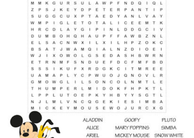 Disneyrdle: The Magical Word Game for Every Fan