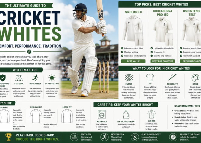 Best Cricket Whites Guide: Top Picks for Comfort & Performance