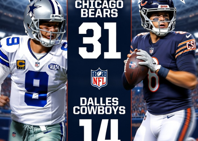 Dallas Cowboys vs Chicago Bears Match Player Stats: Full Breakdown & Highlights